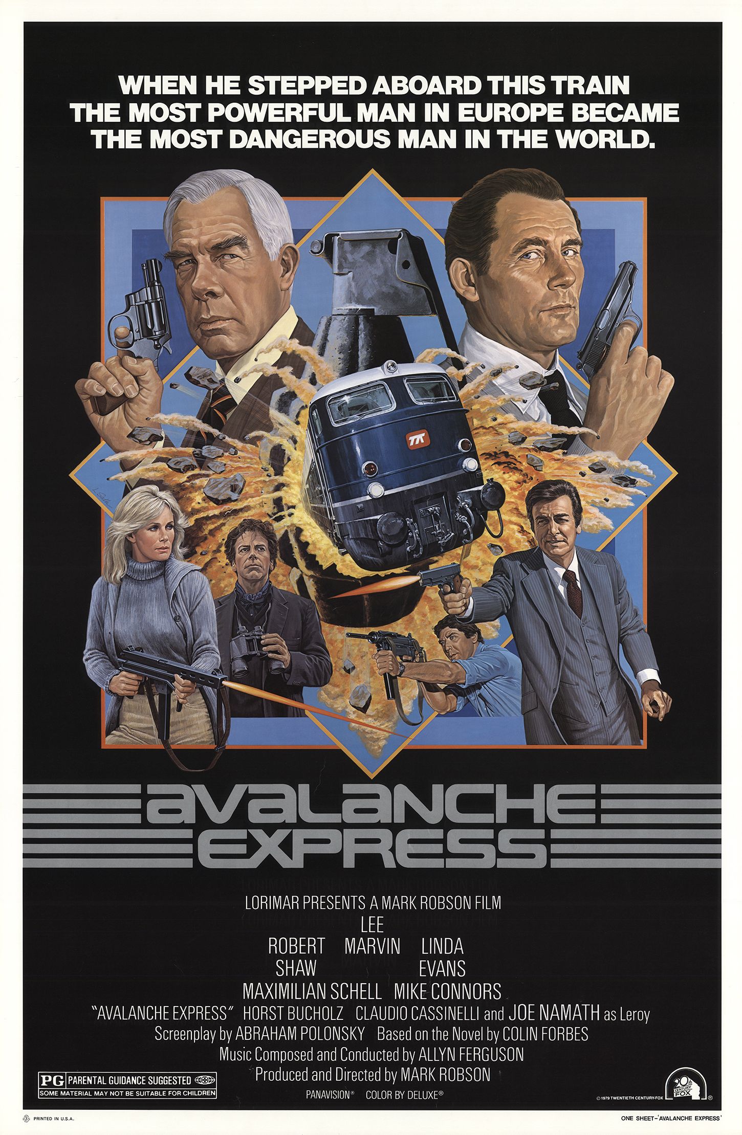 Lawinen Express [Avalanche Express] - DVD Verleih online (Schweiz)